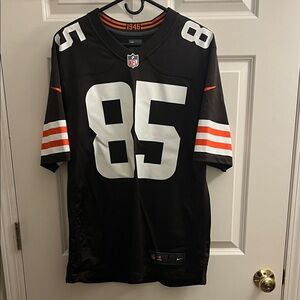 Nike Cleveland Browns #85 David “Chief” Njoku jersey sz. Large